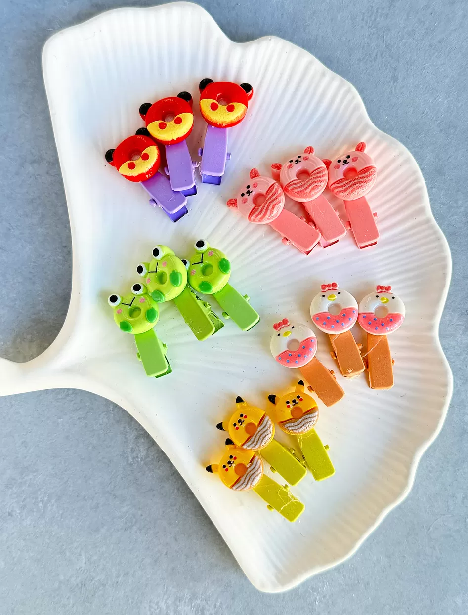 Mini Boy Donut Bebek klips